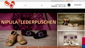 What Nipula.de website looked like in 2020 (3 years ago)