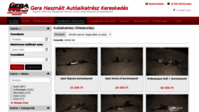 What Nyugatiautobonto.hu website looked like in 2020 (5 years ago)