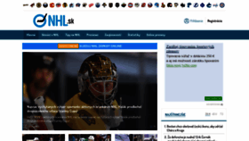 What Nhl.sk website looked like in 2020 (3 years ago)