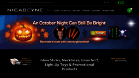 What Nicaboyne.com website looked like in 2020 (3 years ago)