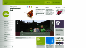 What Nienvironmentlink.org website looked like in 2020 (3 years ago)