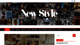 What Newstyle-mag.com website looked like in 2020 (3 years ago)