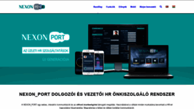 What Nexonport.hu website looked like in 2020 (3 years ago)