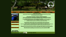 What Nfcca-camping.org.uk website looked like in 2020 (3 years ago)