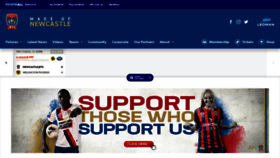 What Newcastlejets.com.au website looked like in 2020 (3 years ago)