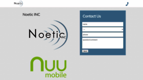 What Noeticinc.com website looked like in 2020 (3 years ago)