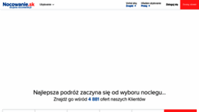 What Nocowanie.sk website looked like in 2020 (3 years ago)