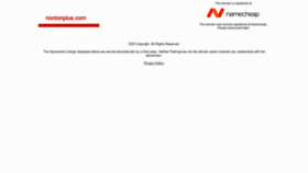 What Nontonplus.com website looked like in 2020 (3 years ago)