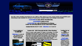 What Northwestclassicautomall.com website looked like in 2020 (3 years ago)