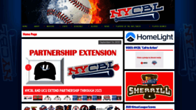 What Nycbl.com website looked like in 2020 (3 years ago)