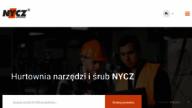 What Nycz.pl website looked like in 2020 (3 years ago)