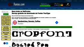 What Netfontes.org website looked like in 2020 (3 years ago)