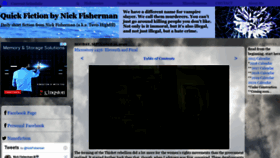 What Nickfisherman.com website looked like in 2020 (3 years ago)