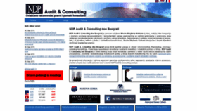 What Ndp-audit.rs website looked like in 2020 (3 years ago)