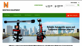 What Newtechequipment.in website looked like in 2020 (3 years ago)
