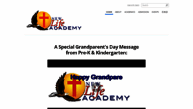 What Newlifeacademy.com website looked like in 2020 (3 years ago)