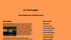 What Nysonglines.com website looked like in 2020 (3 years ago)