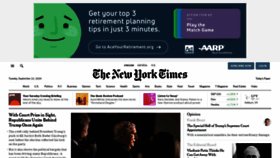 What Nyt.net website looked like in 2020 (3 years ago)