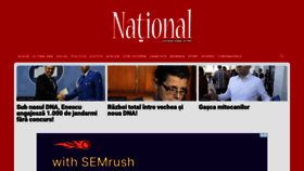 What National.ro website looked like in 2020 (3 years ago)