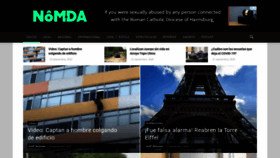 What Nomada.news website looked like in 2020 (3 years ago)
