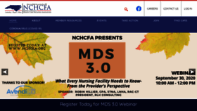 What Nchcfa.org website looked like in 2020 (5 years ago)