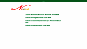 What Norazizah.com website looked like in 2020 (3 years ago)
