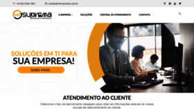 What Netsuprema.com.br website looked like in 2020 (3 years ago)