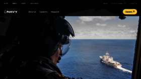 What Navy.mil.nz website looked like in 2020 (3 years ago)