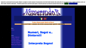 What Numerando.it website looked like in 2020 (6 years ago)