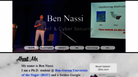 What Nassiben.com website looked like in 2020 (3 years ago)