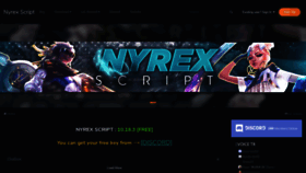 What Nyrexscript.com website looked like in 2020 (3 years ago)