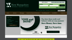 What Nhfcu.org website looked like in 2020 (3 years ago)