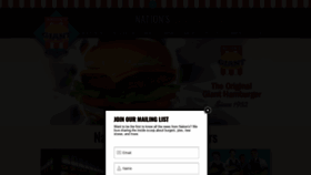 What Nationsrestaurants.com website looked like in 2020 (3 years ago)