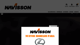 What Navisson.com website looked like in 2020 (3 years ago)