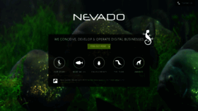 What Nevado.co.uk website looked like in 2020 (3 years ago)