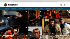 What Nationaltv.ro website looked like in 2020 (3 years ago)