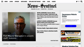 What News-sentinel.com website looked like in 2020 (3 years ago)