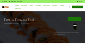 What Nhinja.com website looked like in 2020 (3 years ago)