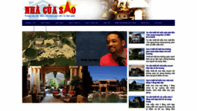 What Nhacuasao.net website looked like in 2020 (3 years ago)