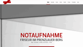 What Notaufnahme-berlin.de website looked like in 2020 (3 years ago)