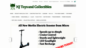 What Njtoysandcollectibles.com website looked like in 2020 (3 years ago)