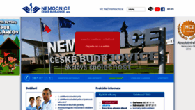 What Nemcb.cz website looked like in 2020 (3 years ago)