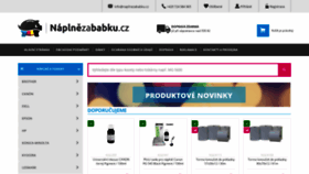 What Naplnezababku.cz website looked like in 2020 (3 years ago)