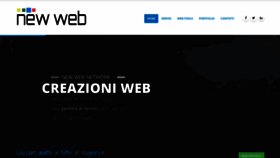 What New-web.net website looked like in 2020 (3 years ago)