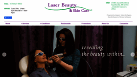 What Nwalaserbeauty.com website looked like in 2020 (3 years ago)