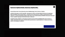 What Nck.org.pl website looked like in 2020 (3 years ago)
