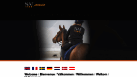What Naf-equine.eu website looked like in 2020 (3 years ago)