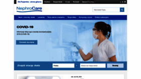 What Nephrocare.pl website looked like in 2020 (3 years ago)