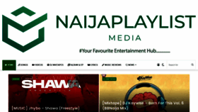 What Naijaplaylist.com website looked like in 2020 (3 years ago)