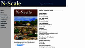 What Nscalemagazine.com website looked like in 2020 (3 years ago)